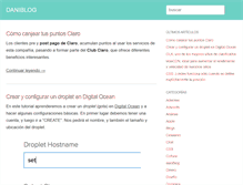 Tablet Screenshot of daniblog.com
